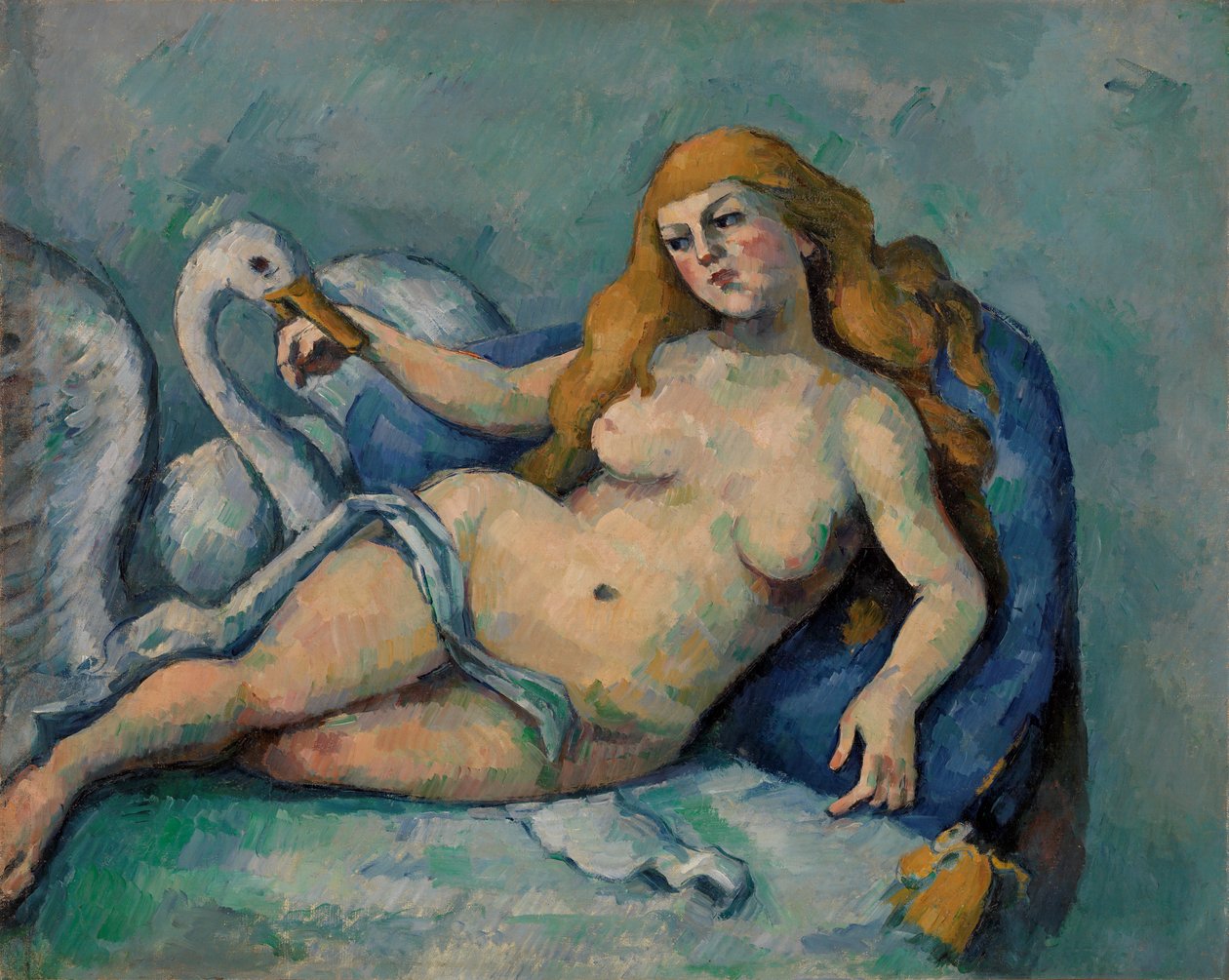 Leda und der Schwan von Paul Cézanne