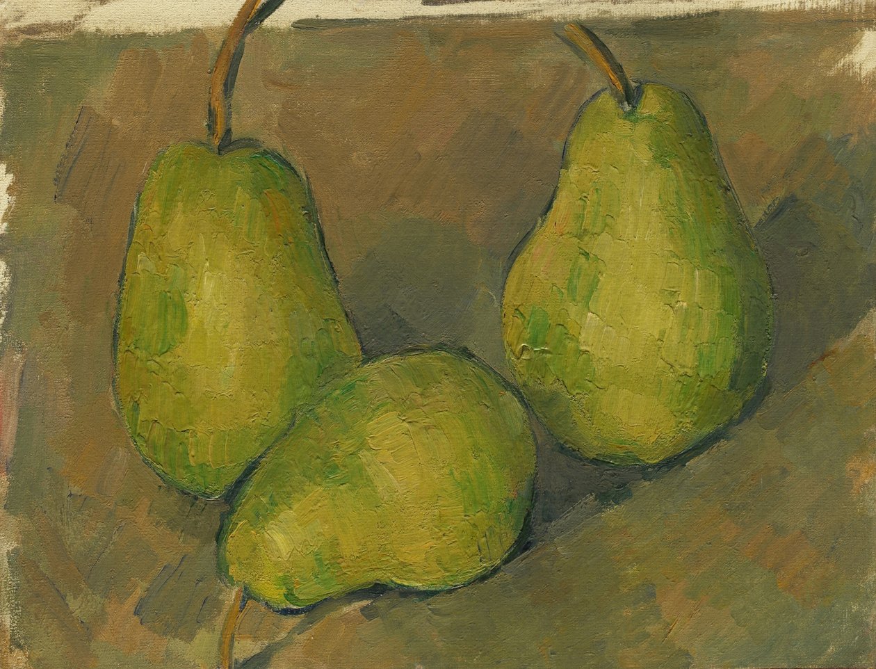 Drei Birnen von Paul Cézanne