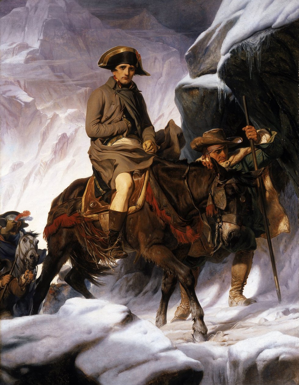 Napoleon überquert die Alpen von Paul Delaroche