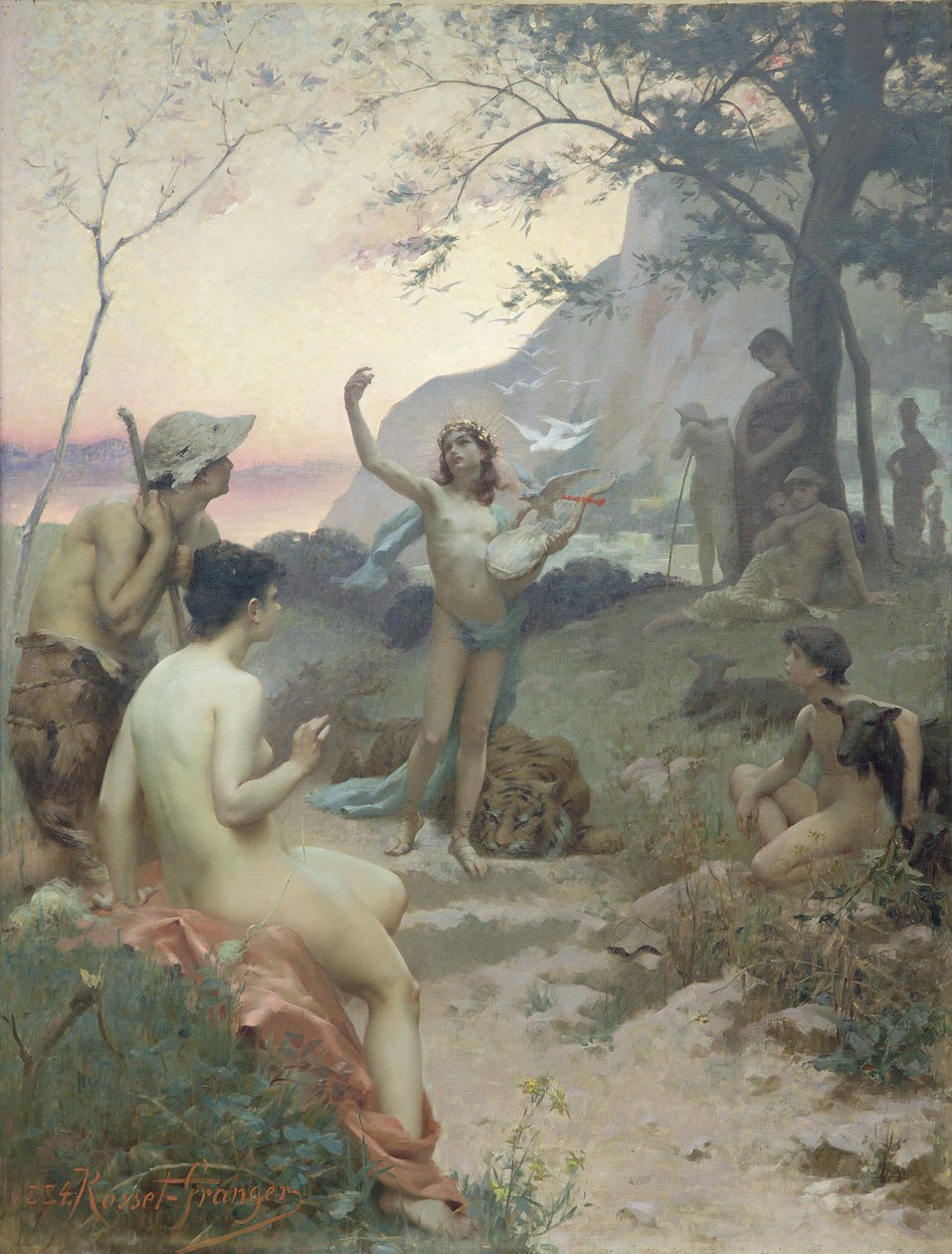 Orpheus, 1884 von Paul Edouard Rosset Granger