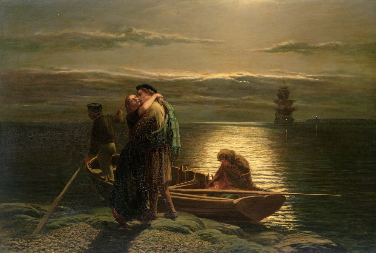 Der Auswanderer, 1858 von Paul Falconer Poole