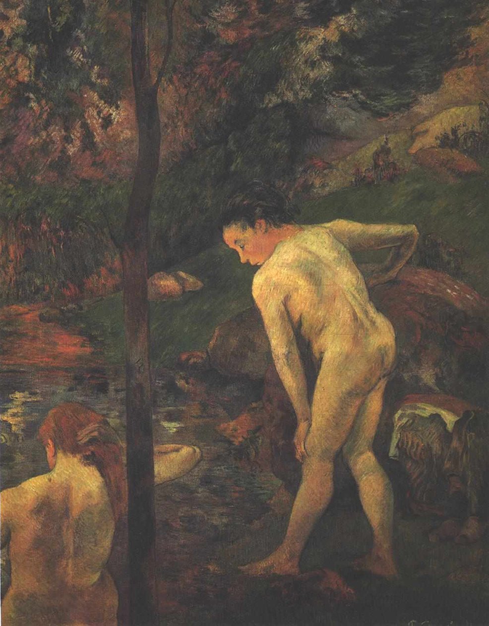 Badende von Paul Gauguin