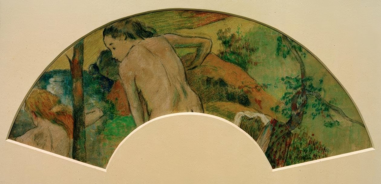 Baignade III von Paul Gauguin