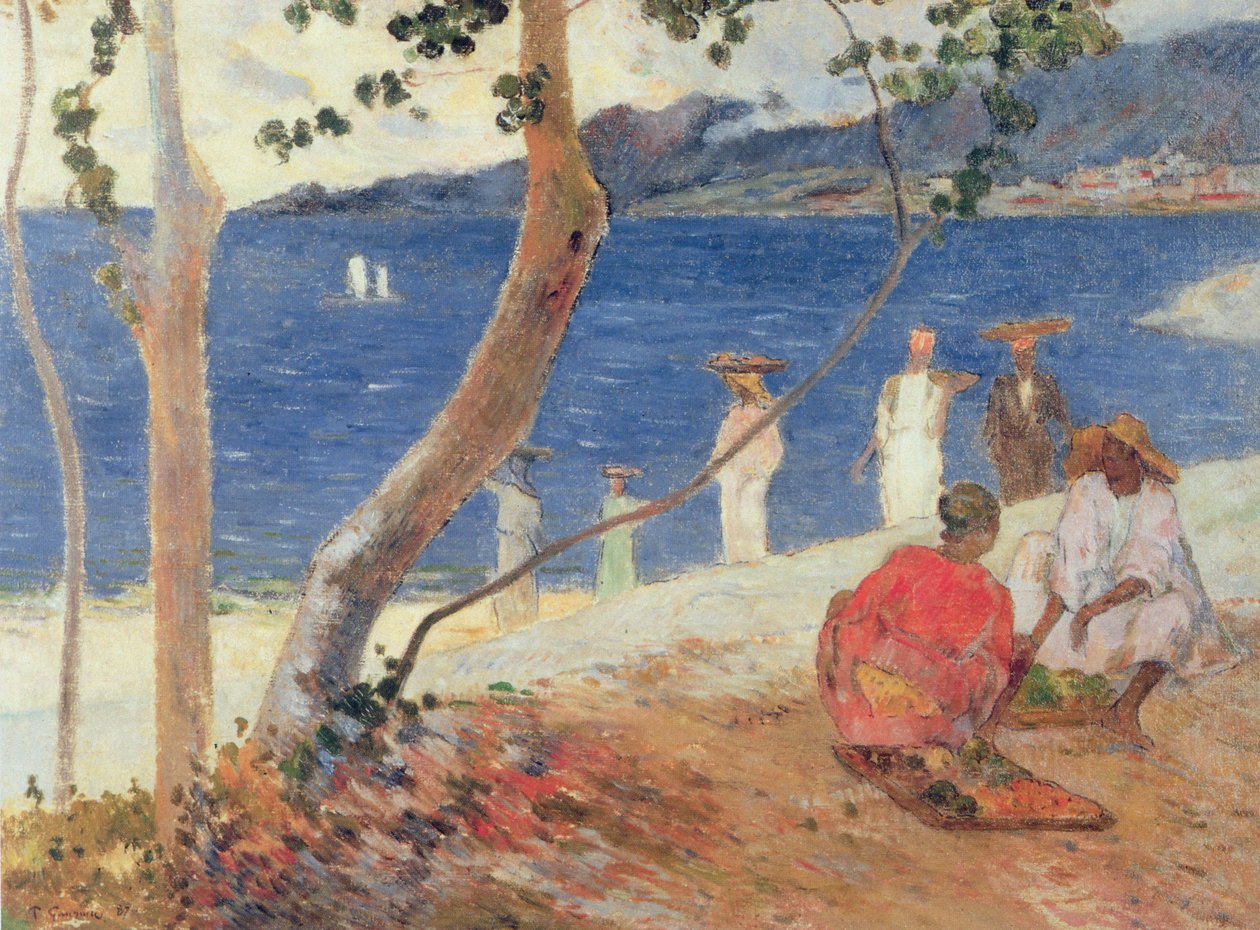 Am Meer, 1887 von Paul Gauguin