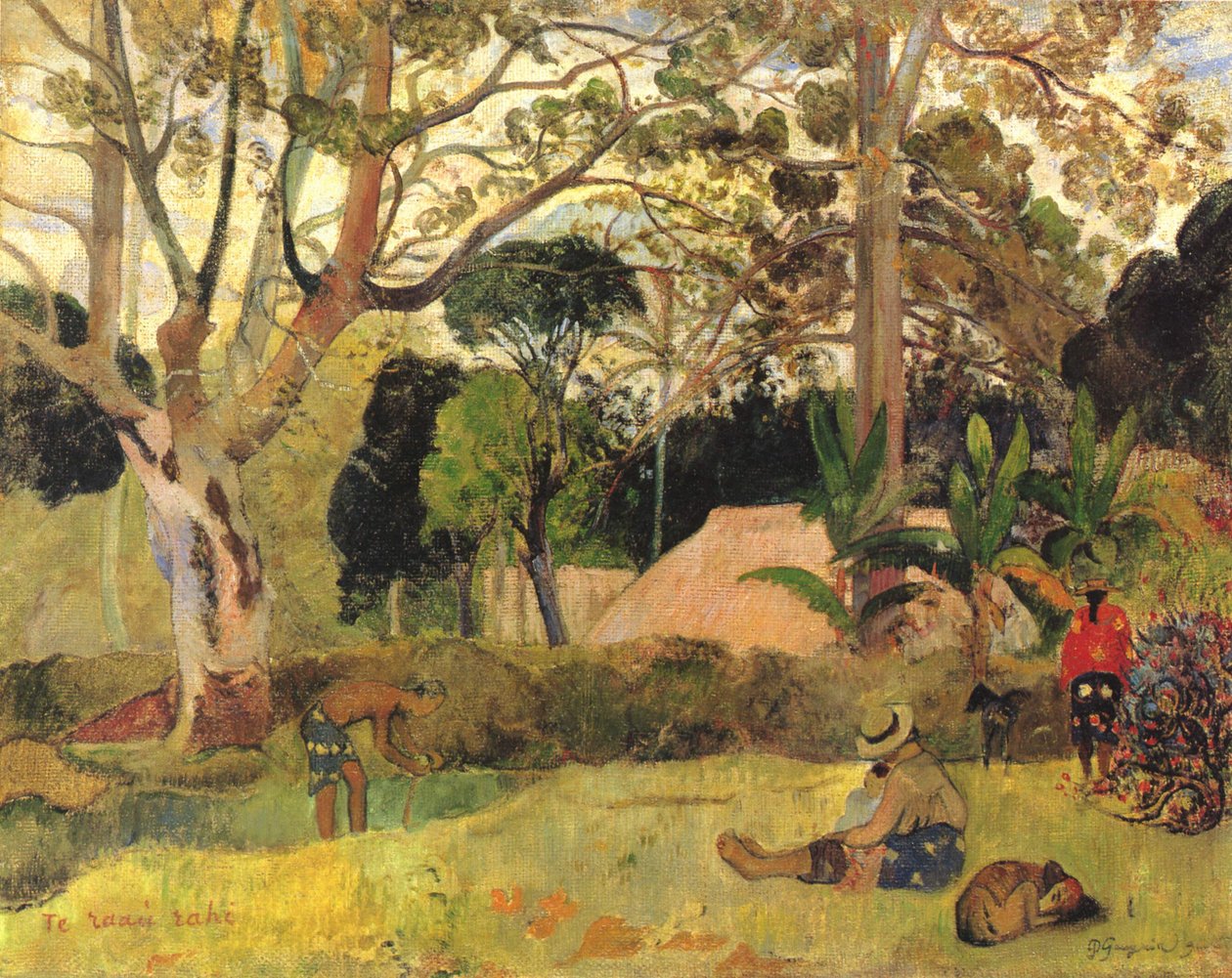 Der große Baum III von Paul Gauguin