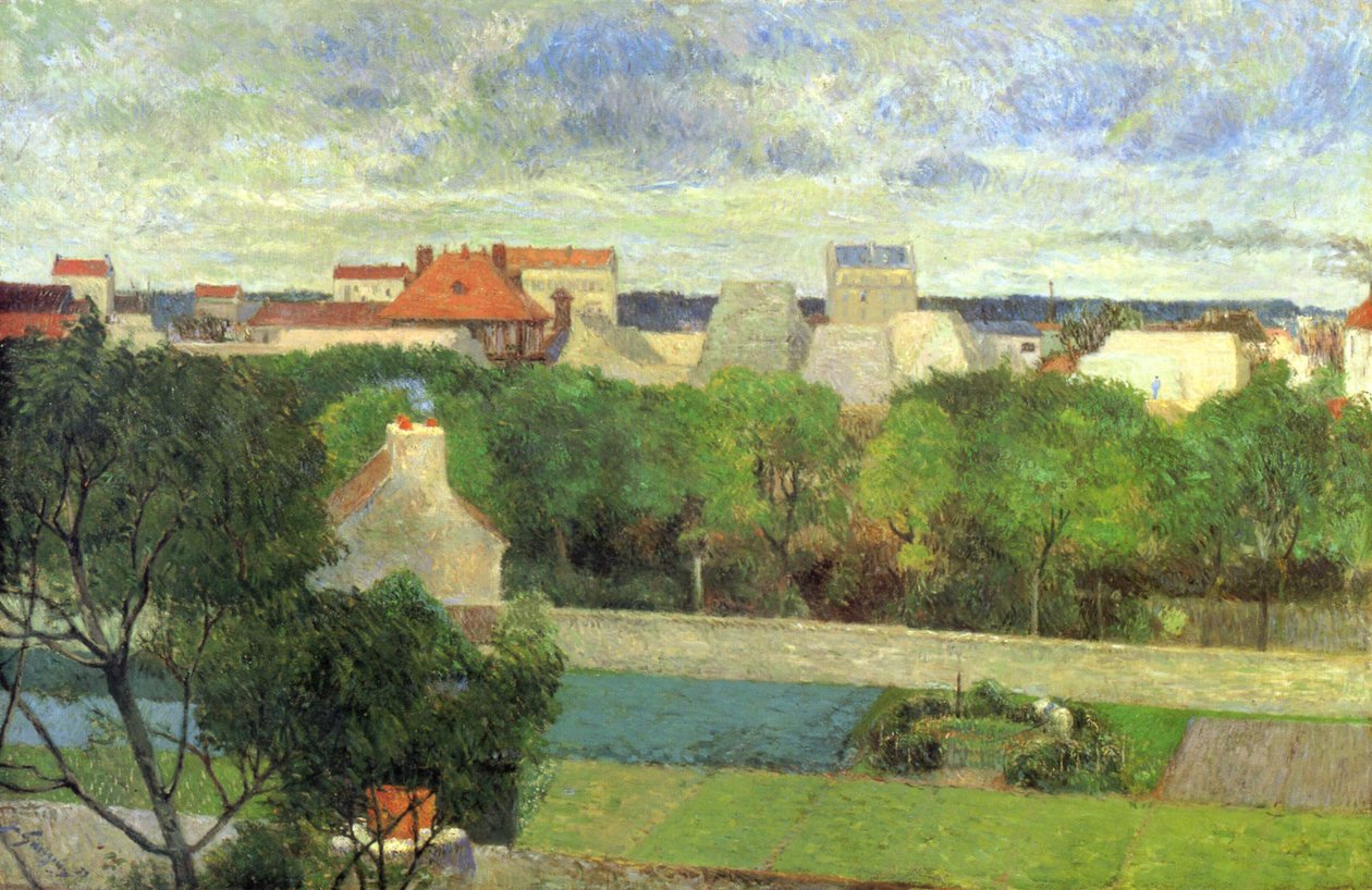 Gemüsebauer in Vaugirard von Paul Gauguin