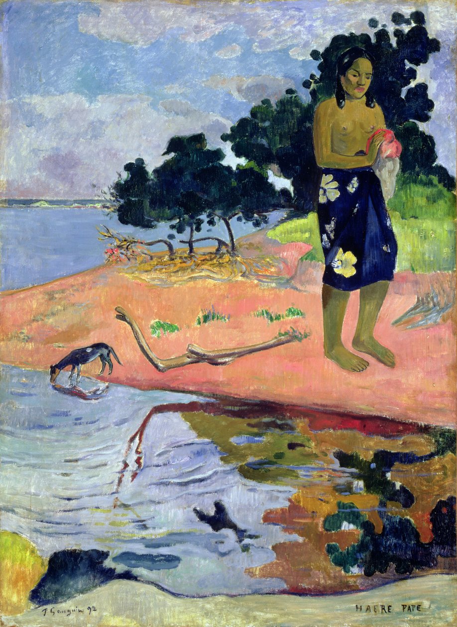 Haere Pape, 1892 von Paul Gauguin