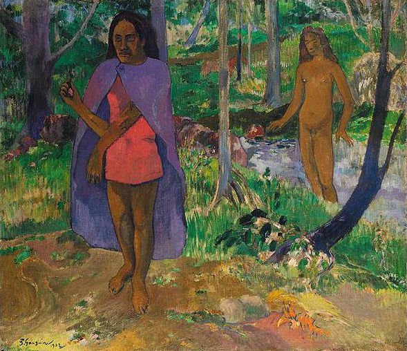 Beschwörung oder Die Erscheinung von Paul Gauguin
