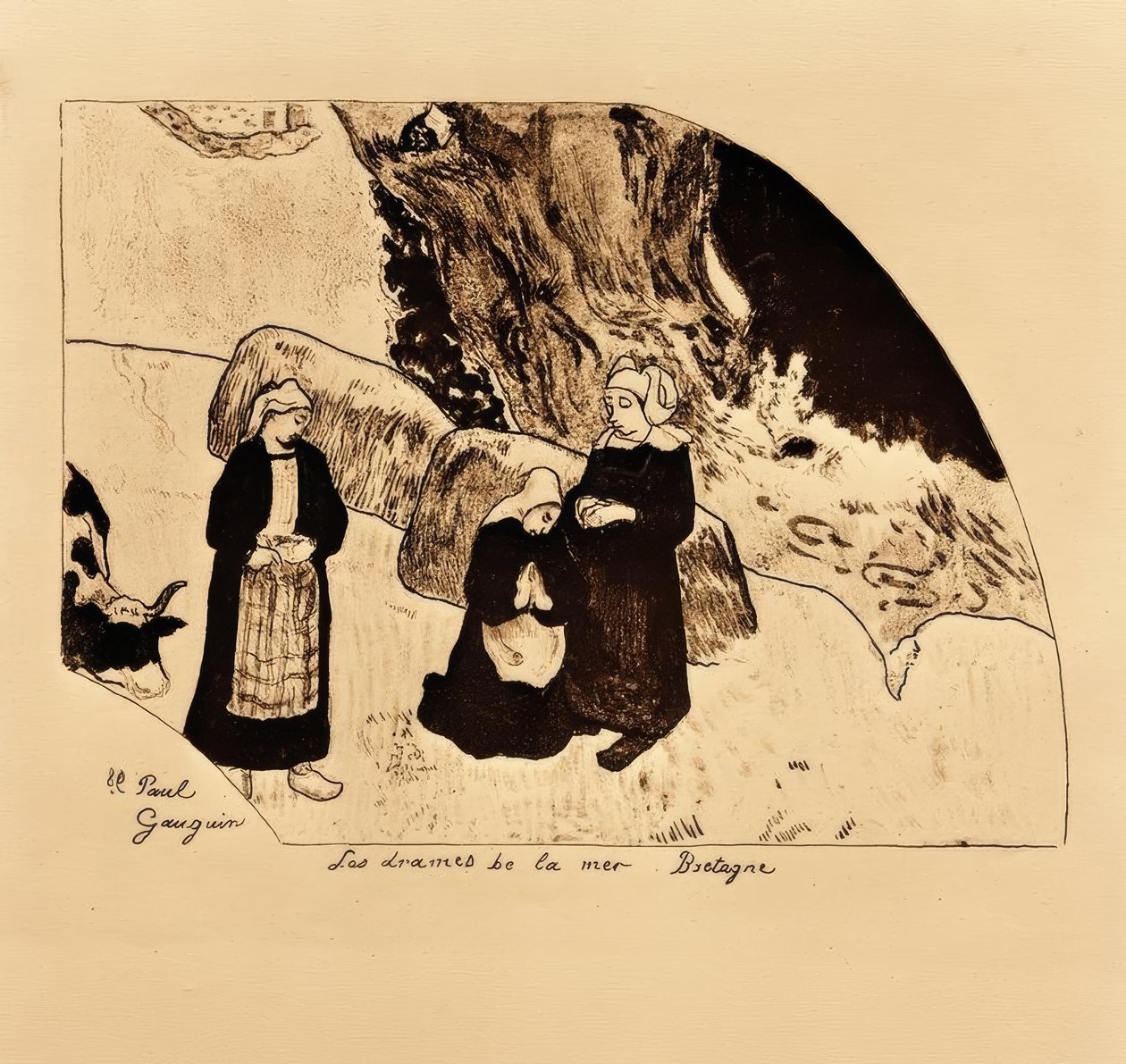 Die Dramen des Meeres von Paul Gauguin