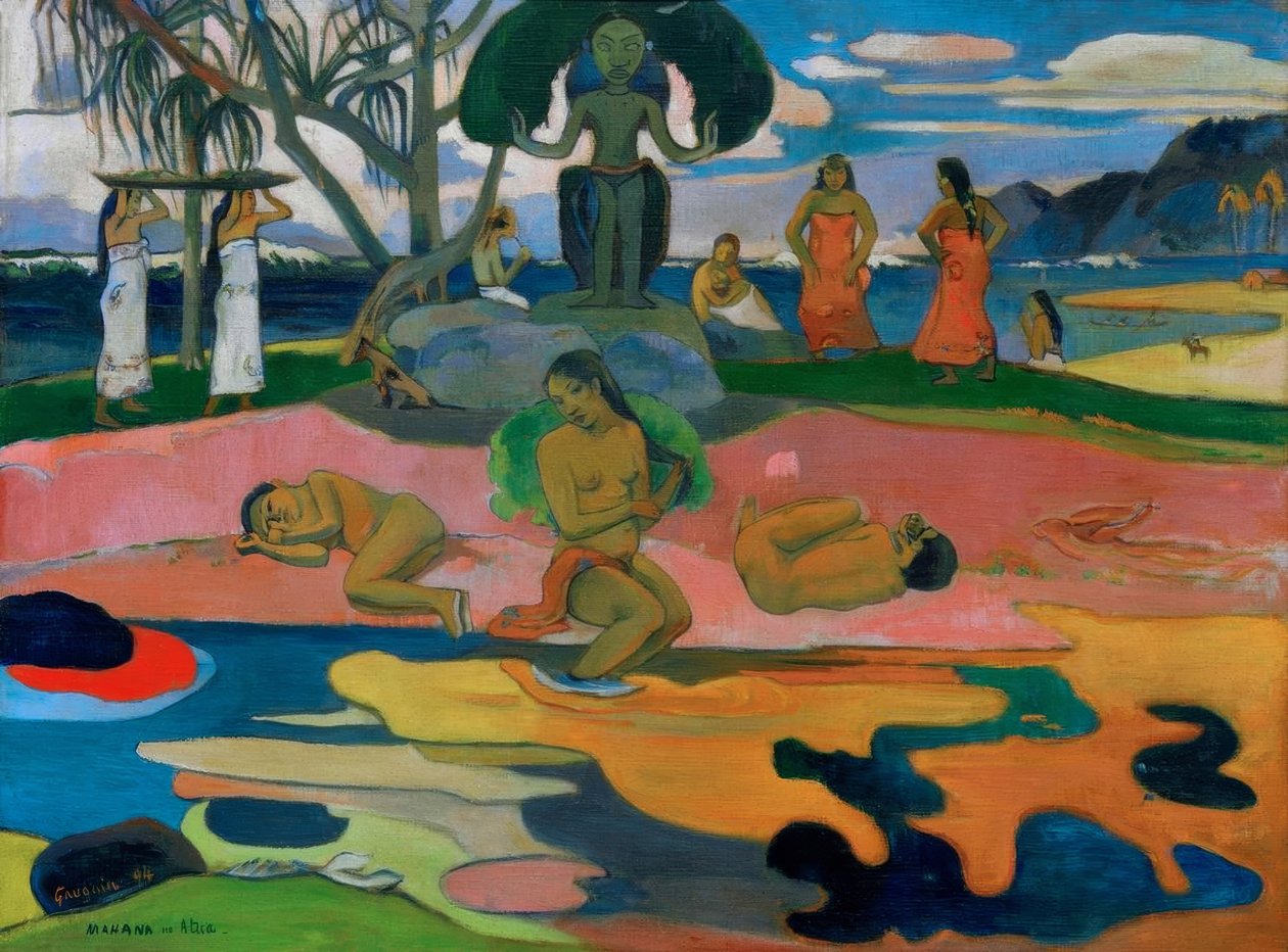 Mahana no atua von Paul Gauguin