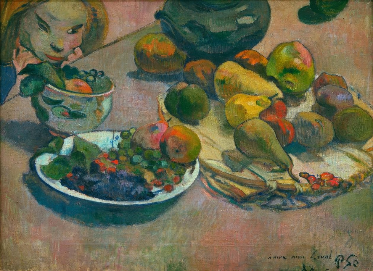 Stillleben mit Früchten von Paul Gauguin