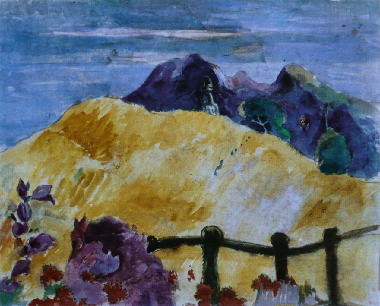 Parahi te marae von Paul Gauguin