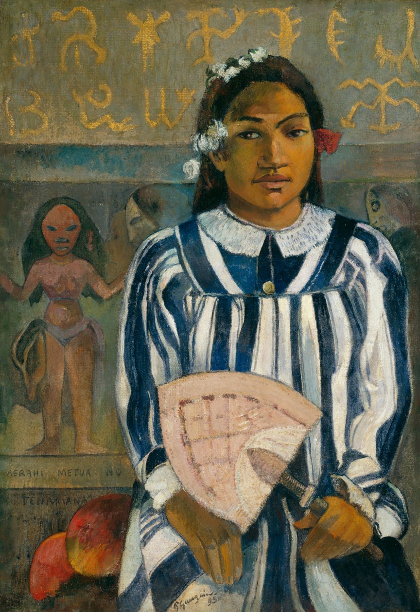 Die Vorfahren von Tehamana von Paul Gauguin