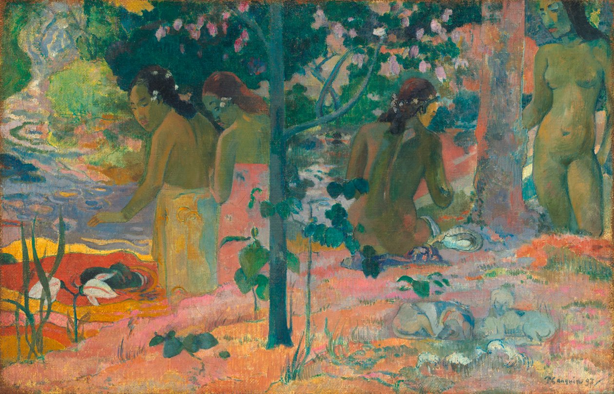 Die Badenden von Paul Gauguin