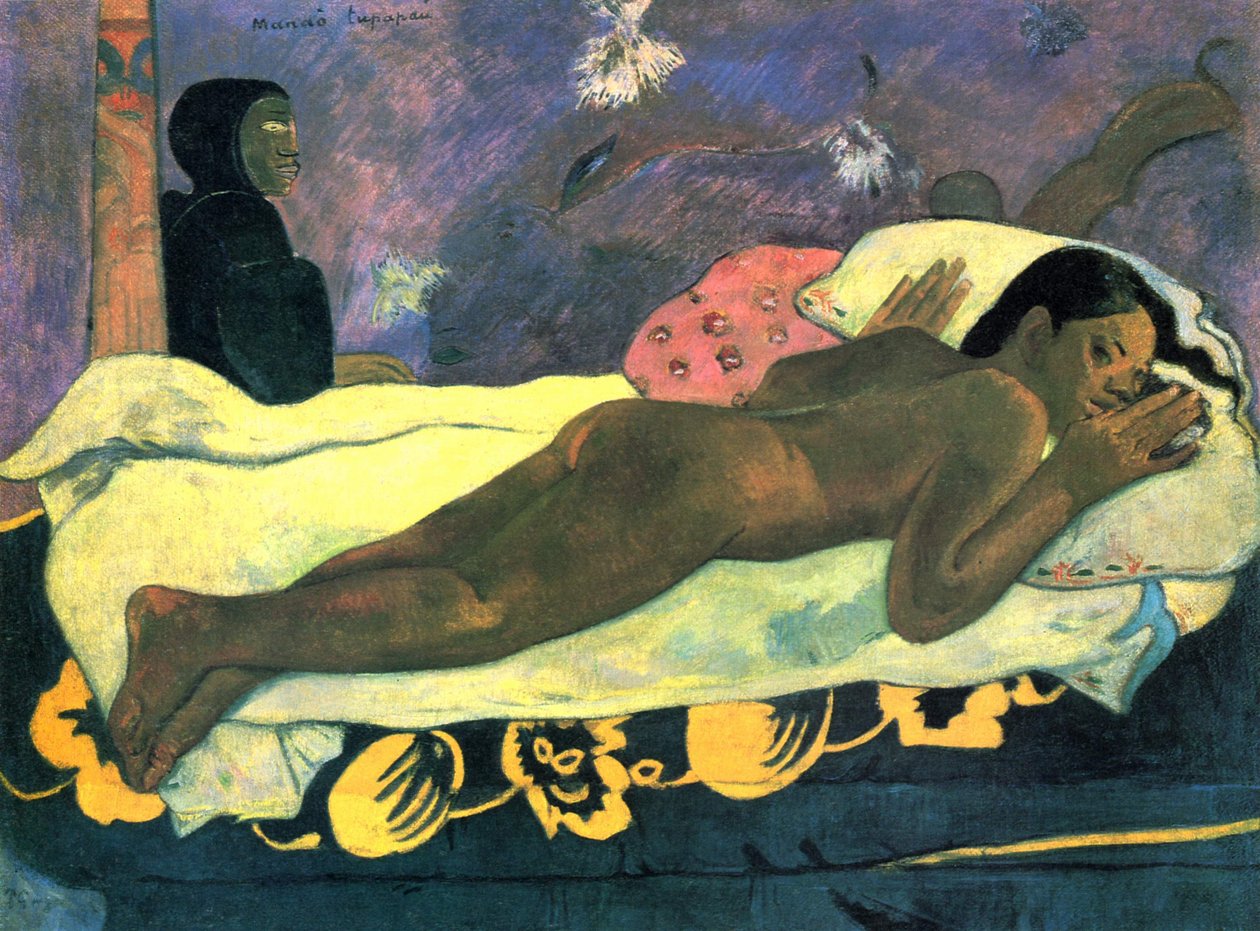 Der Geist der Toten hält Wache von Paul Gauguin