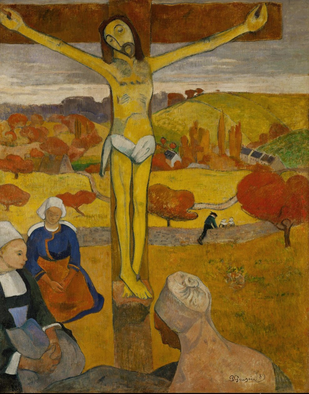 Der gelbe Christus von Paul Gauguin