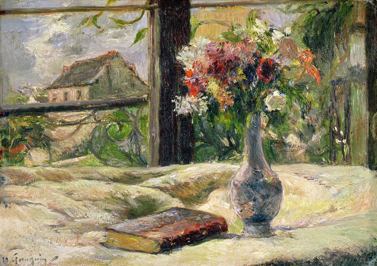 Blumenvase von Paul Gauguin