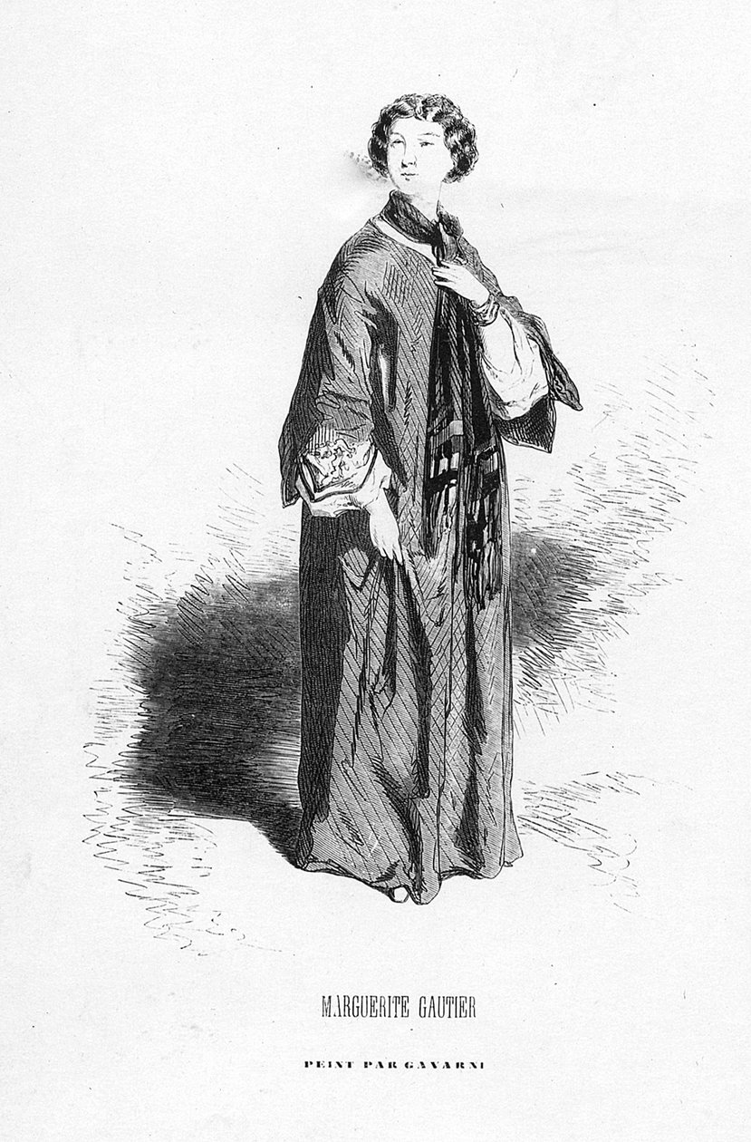 Marguerite Gautier, Illustration aus 