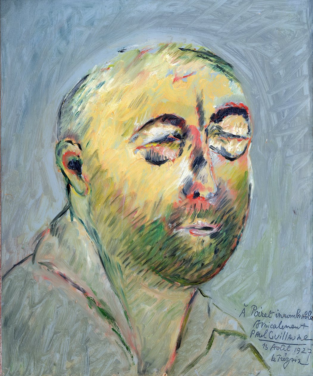 Porträt von Paul Poiret, 1927 von Paul Guillaume