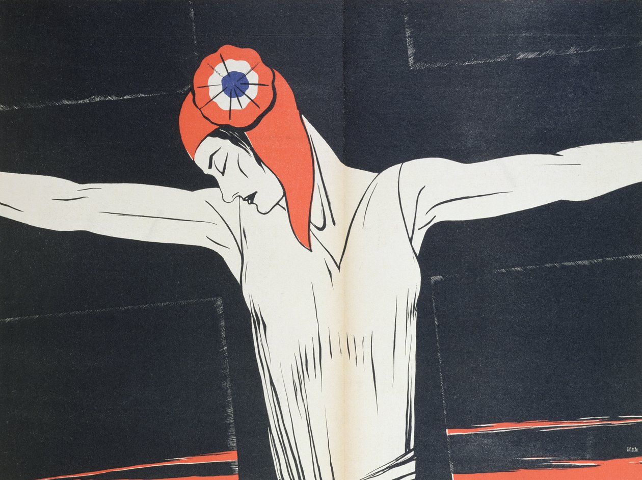 Marianne gekreuzigt, Illustration aus 