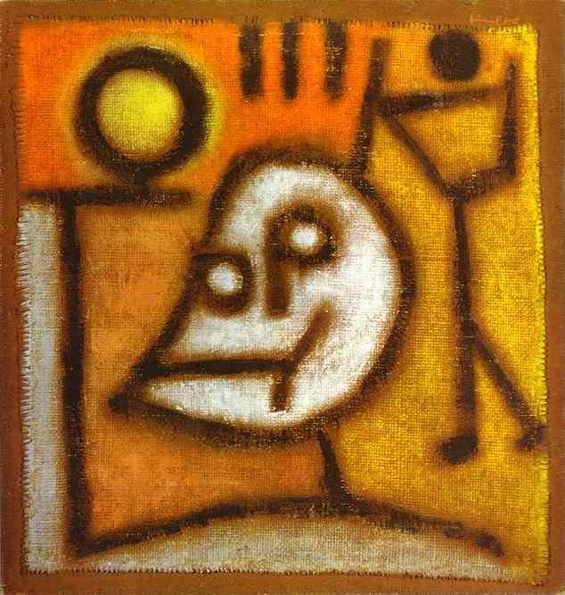 Tod und Feuer von Paul Klee