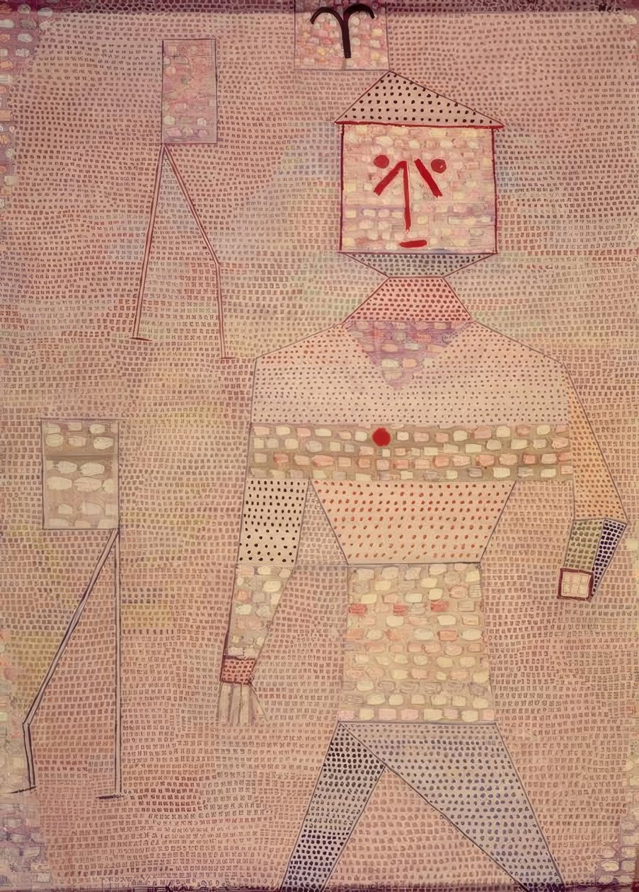 Barbarenfeldherr von Paul Klee