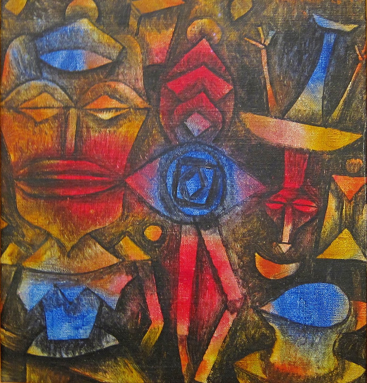 Sammlung von Figuren von Paul Klee