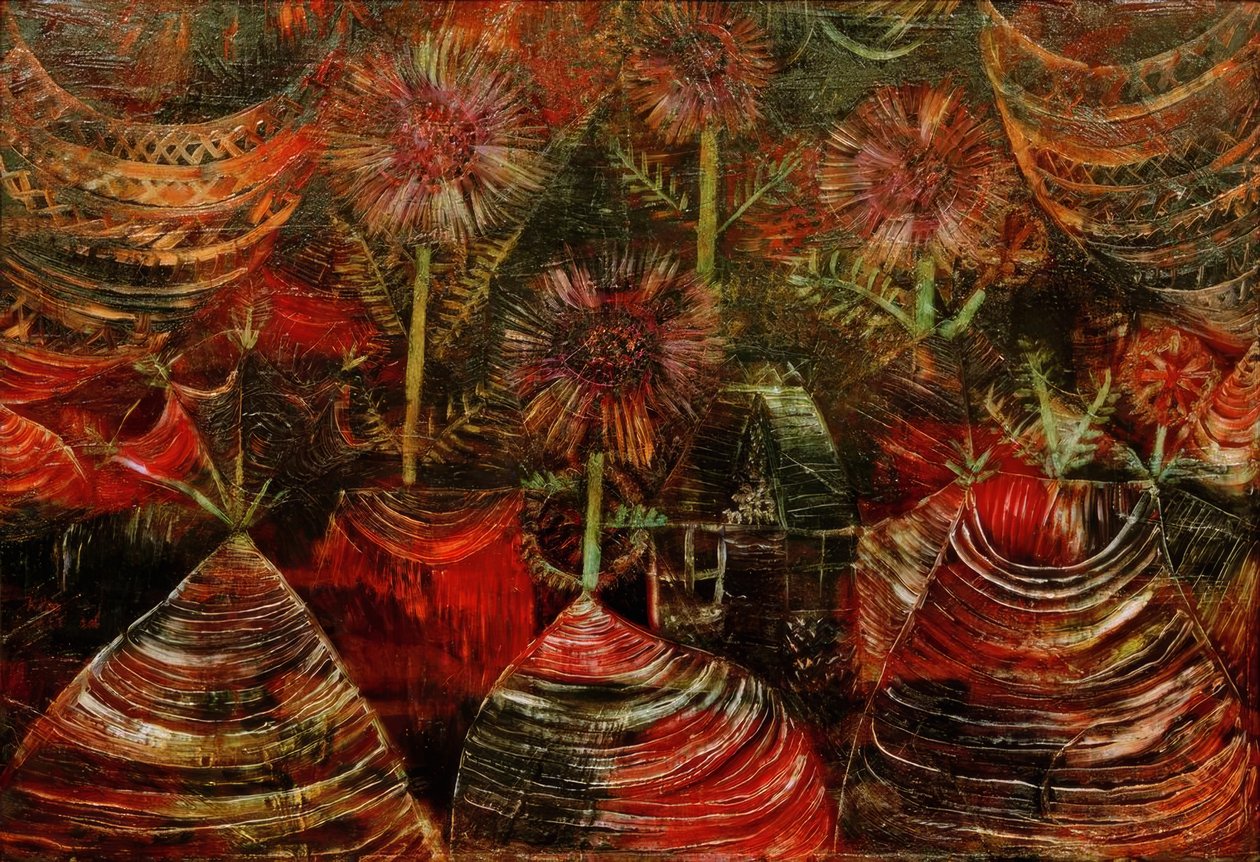Das Fest der Astern von Paul Klee