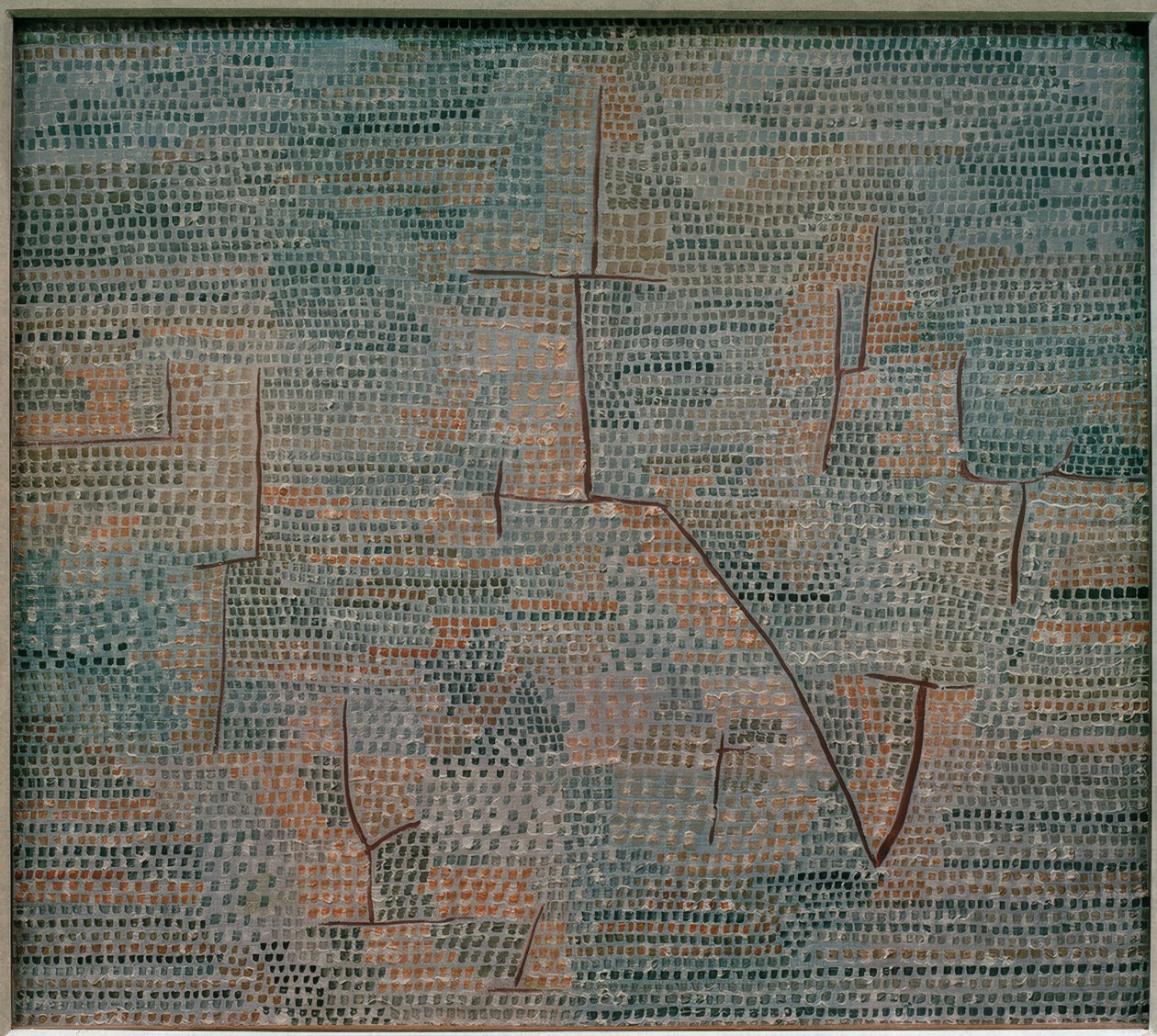 Entlegene Landschaft von Paul Klee