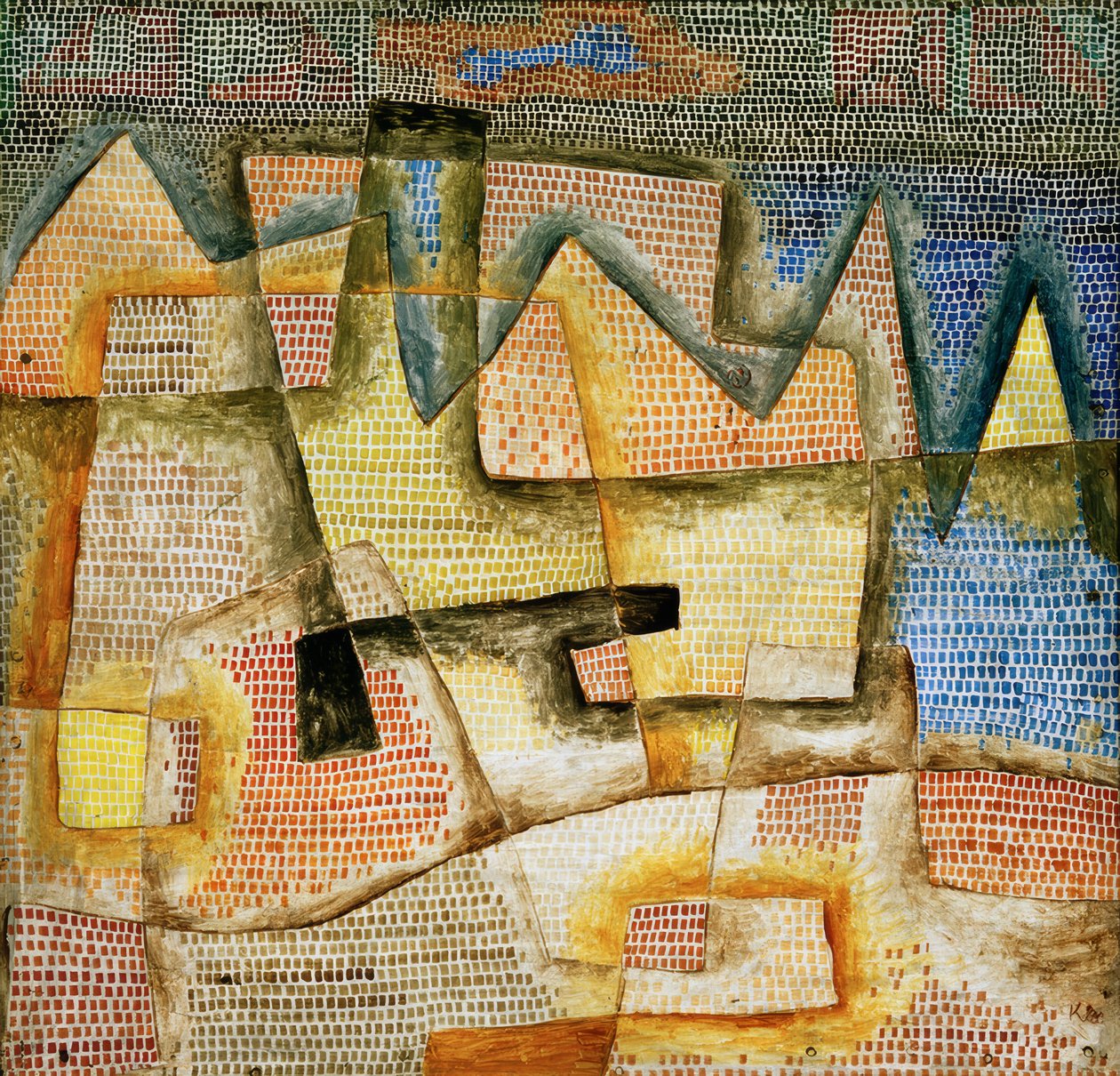 Felsige Küste von Paul Klee