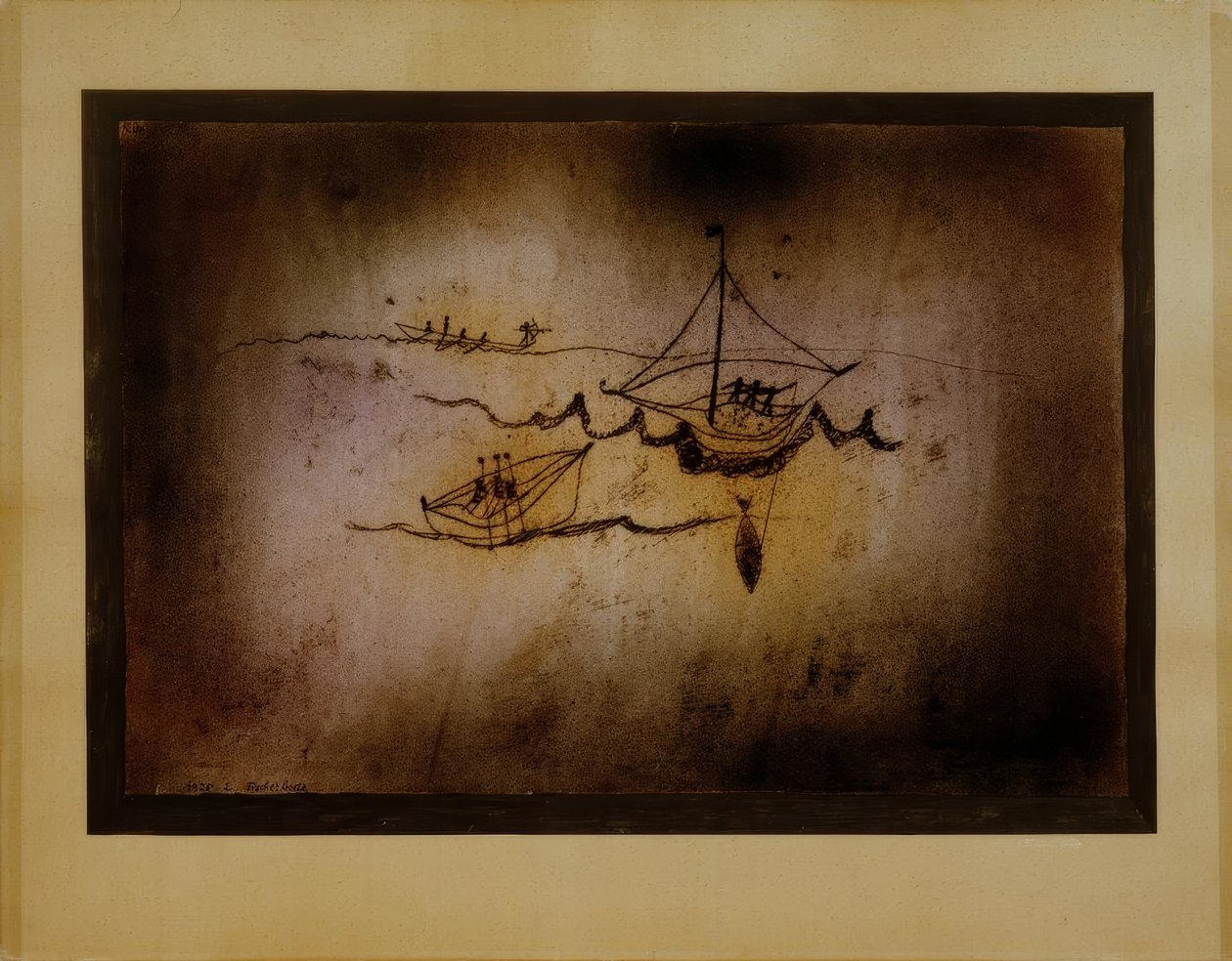 Fischerboote von Paul Klee