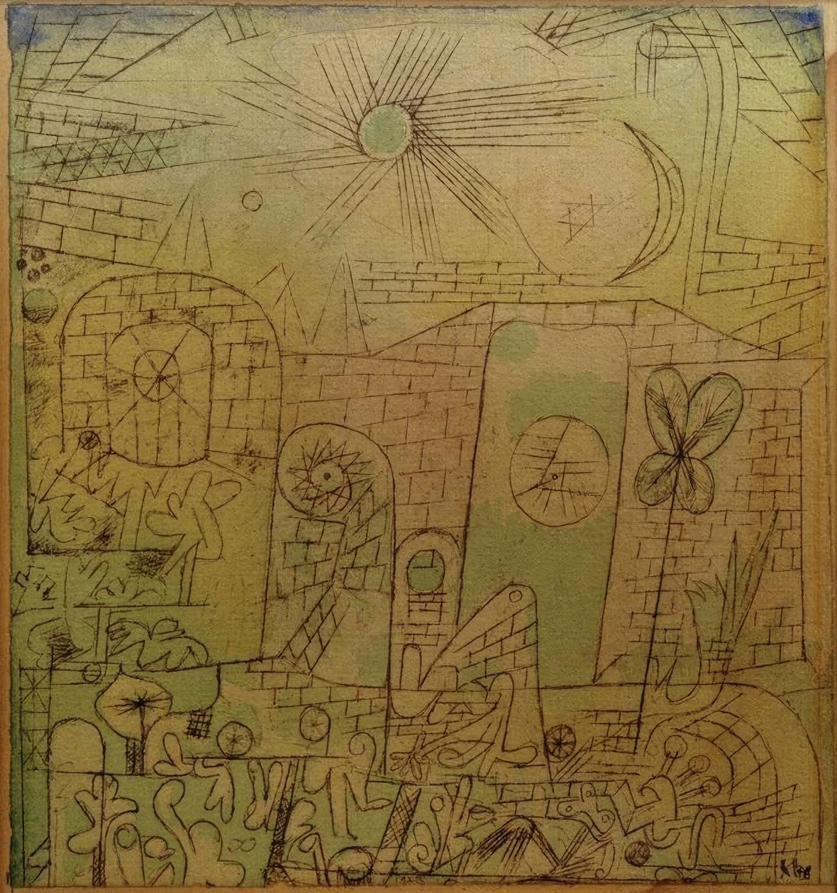 Frühlings-Sonne von Paul Klee
