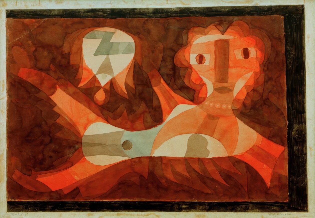 Goldfisch-Weibchen von Paul Klee