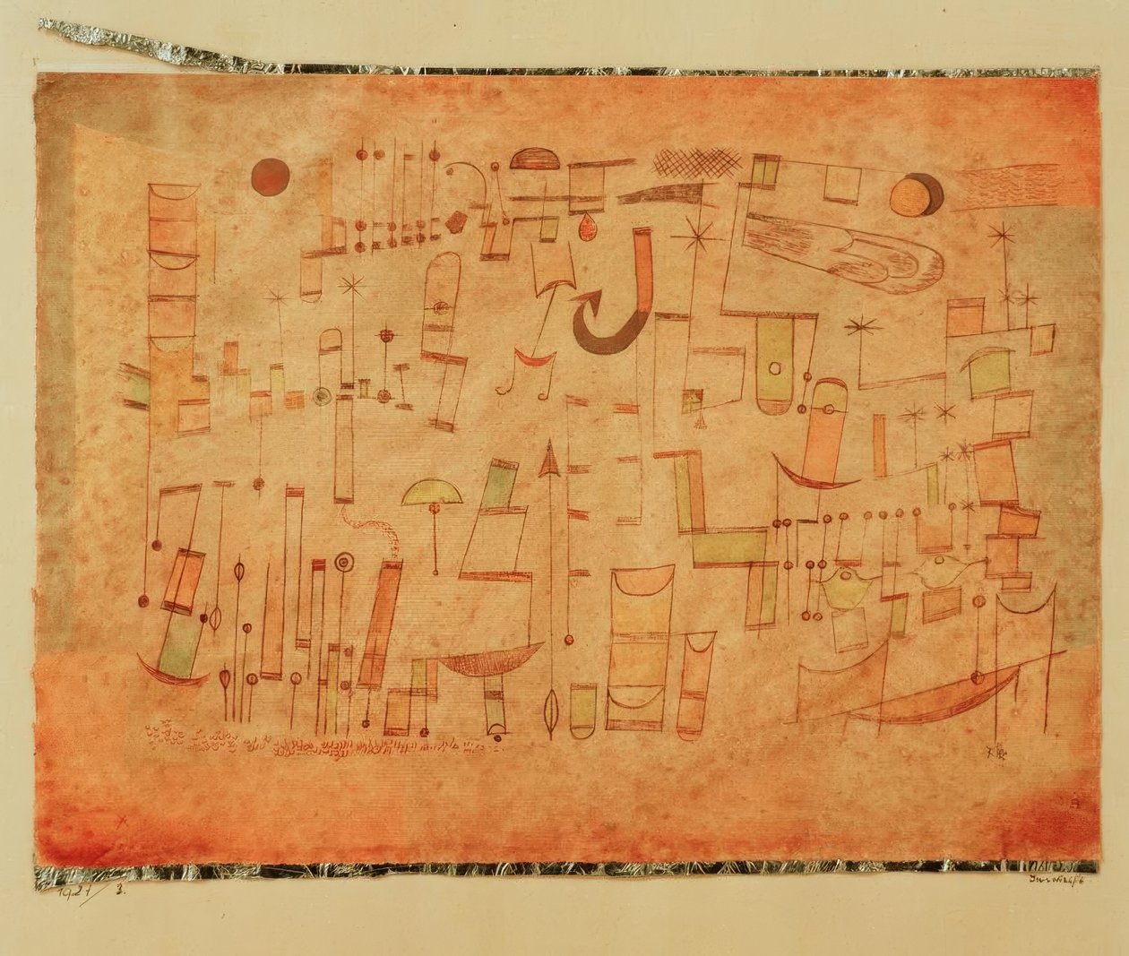 Inschrift von Paul Klee