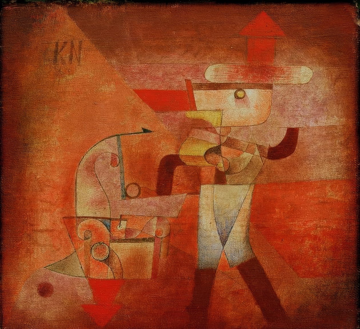 KN der Schmied von Paul Klee