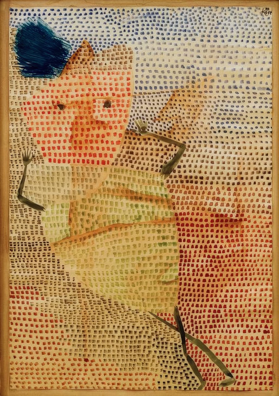 Maske Laus von Paul Klee