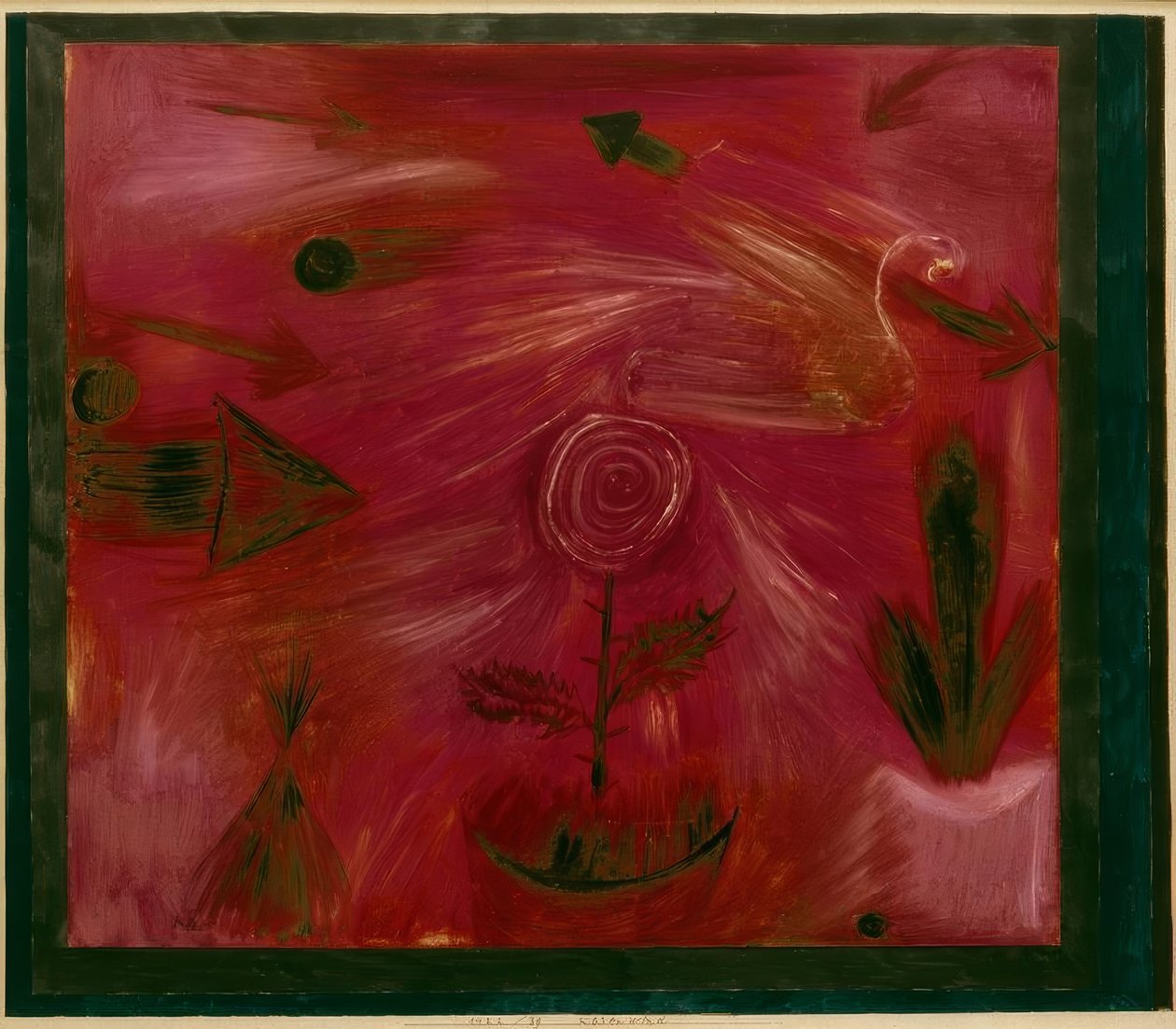 Rosenwind von Paul Klee