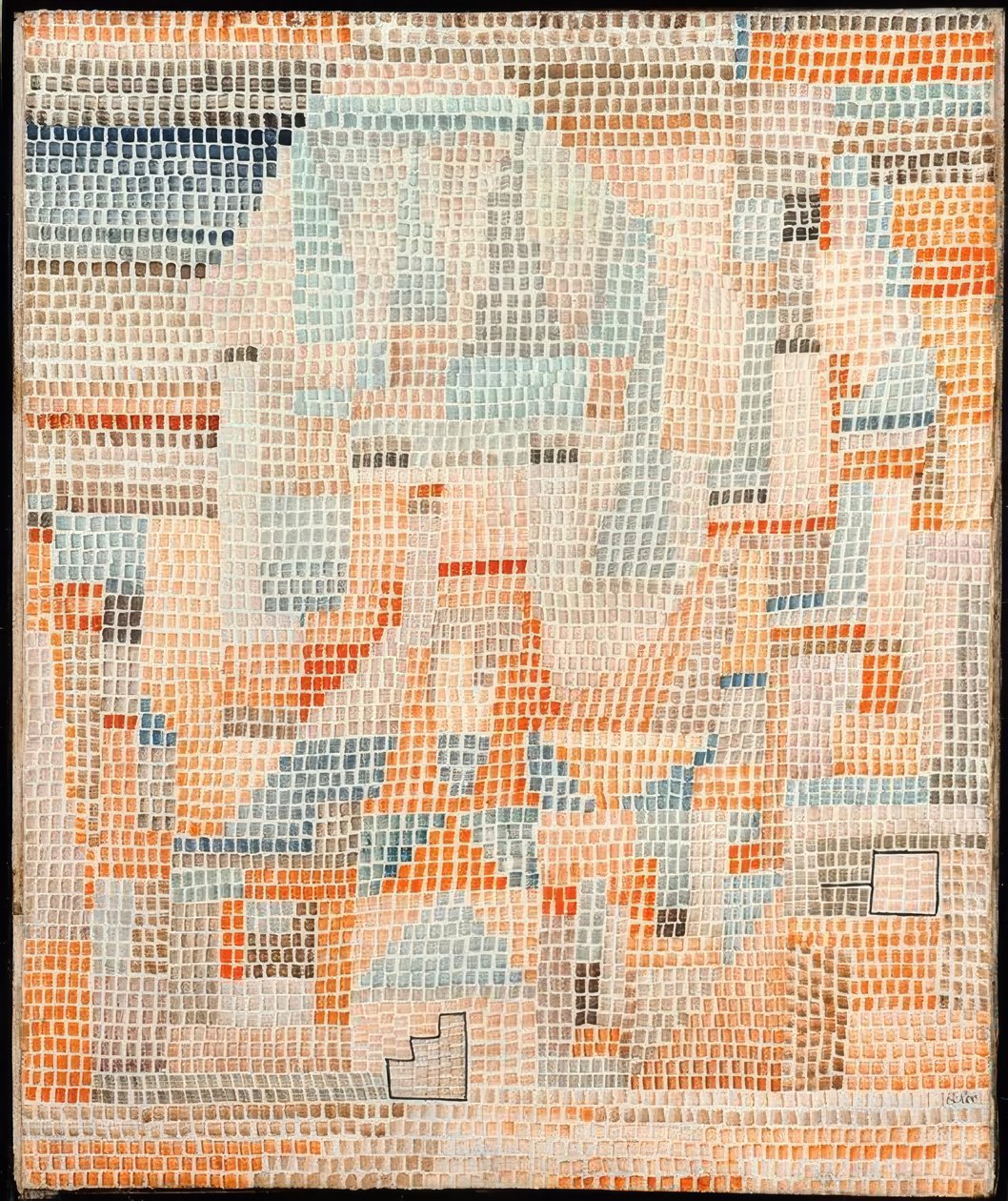 Ruinen von Git von Paul Klee
