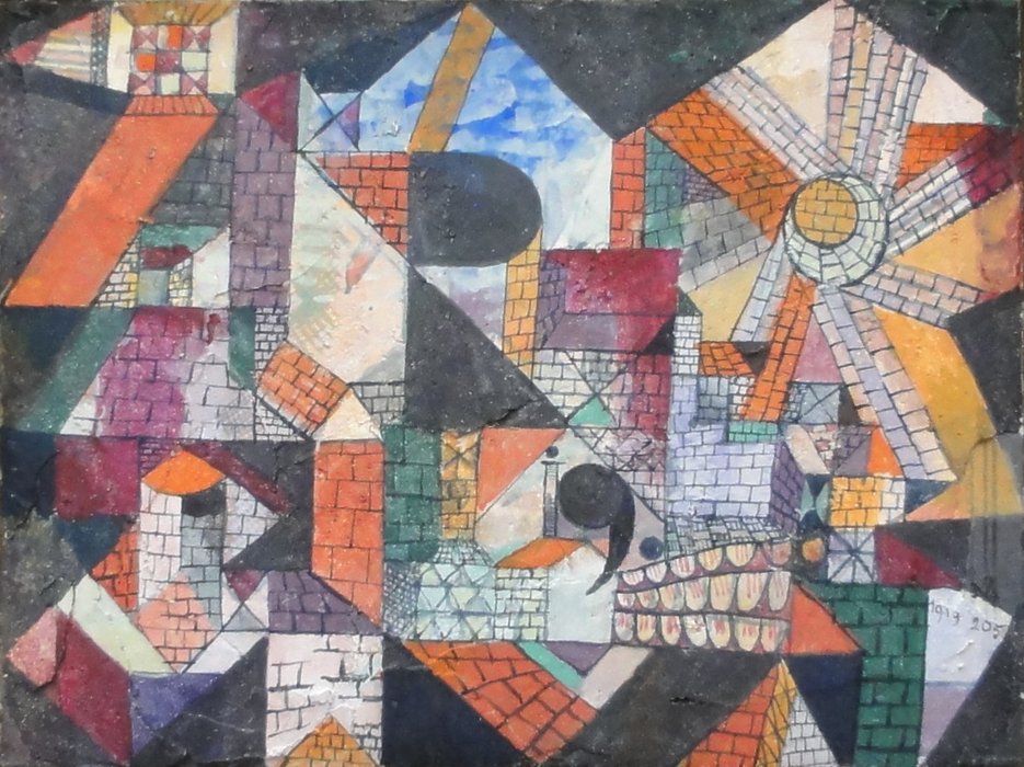Stadt R von Paul Klee