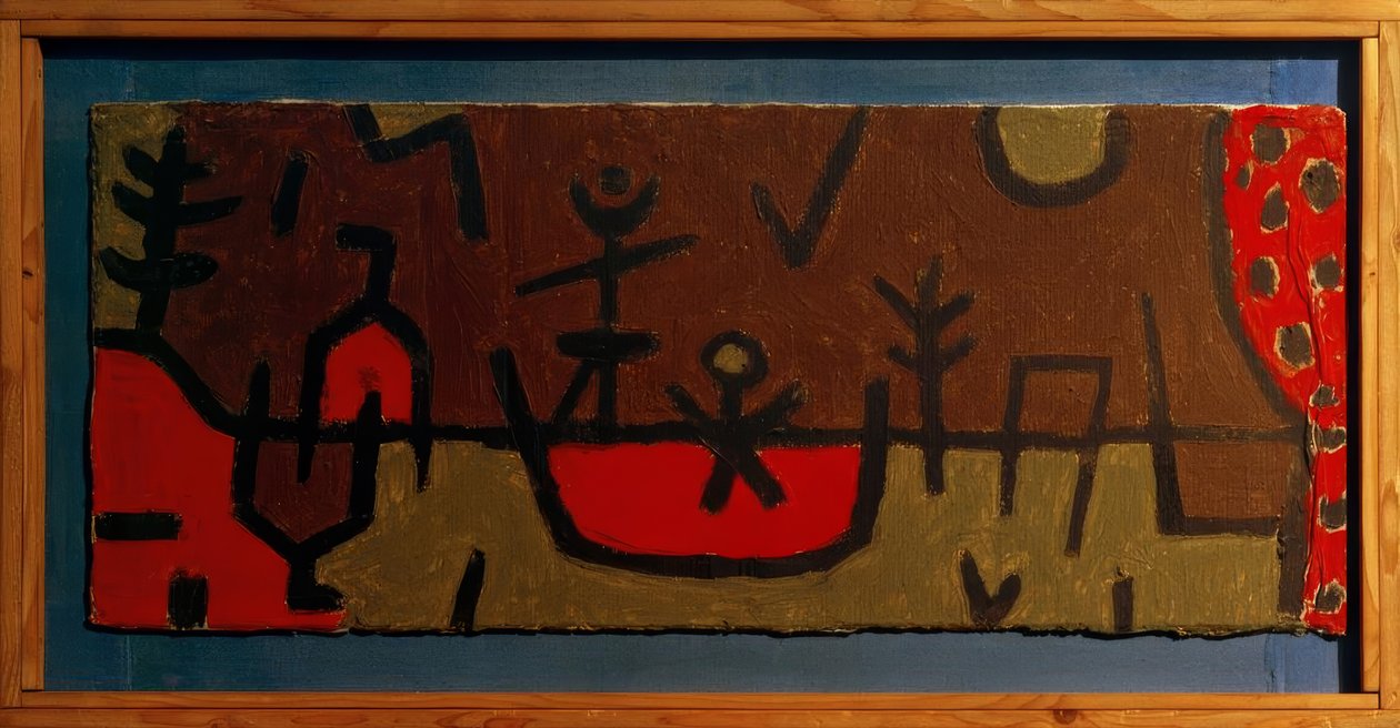 Teich im Park von Paul Klee