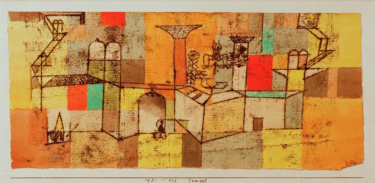 Tempel von Paul Klee