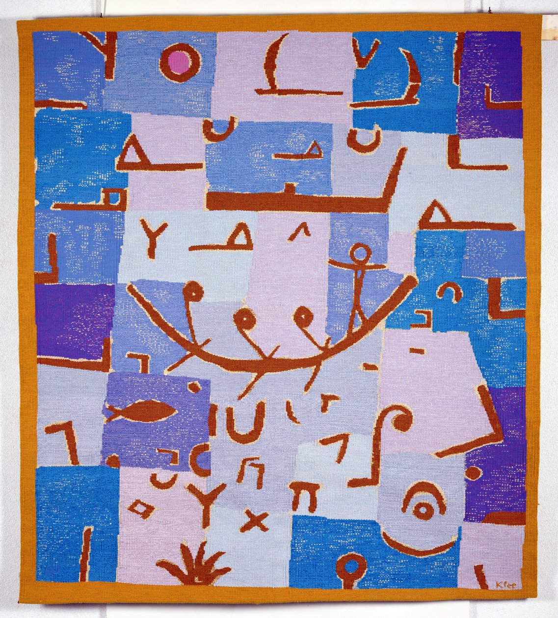 Die Legende des Nils, von P. Daquin nach einer Pastellzeichnung, 1971 von Paul Klee