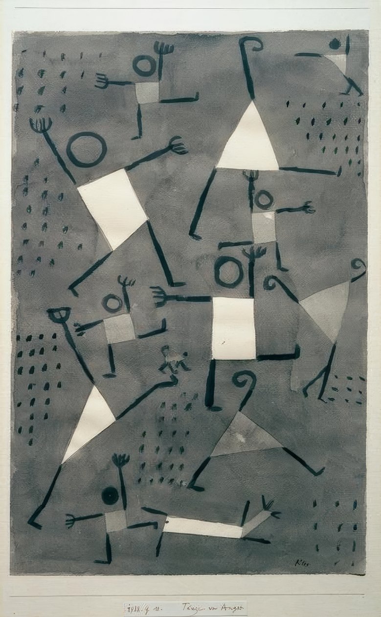 Tänze vor Angst von Paul Klee