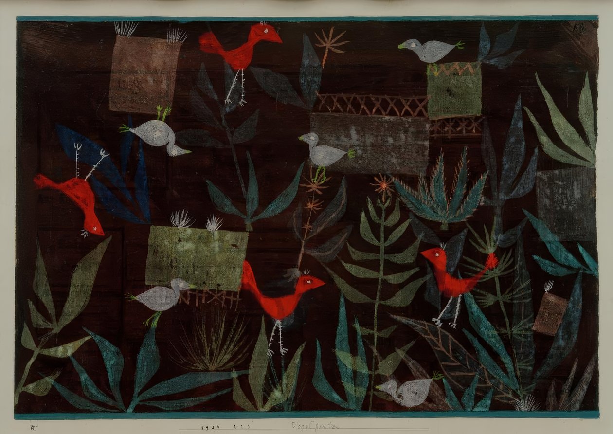 Vogelgarten von Paul Klee
