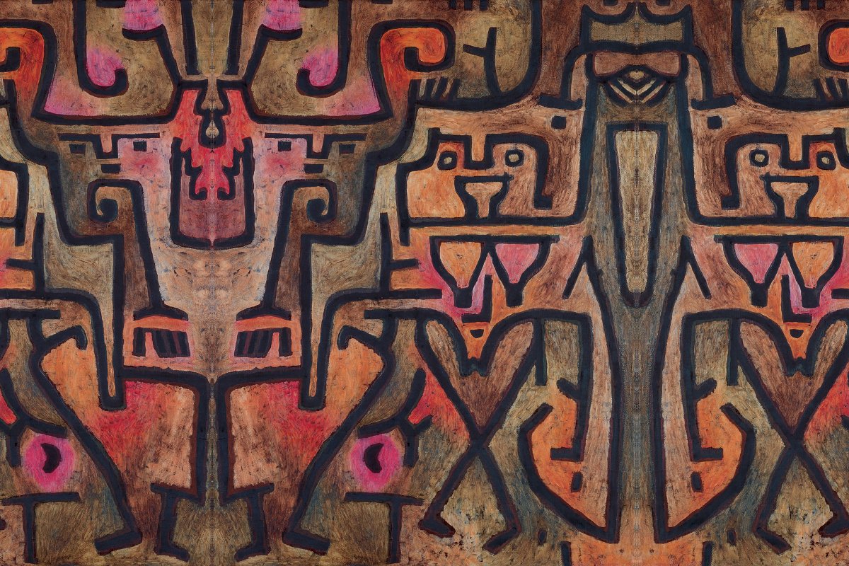 Waldhexen von Paul Klee