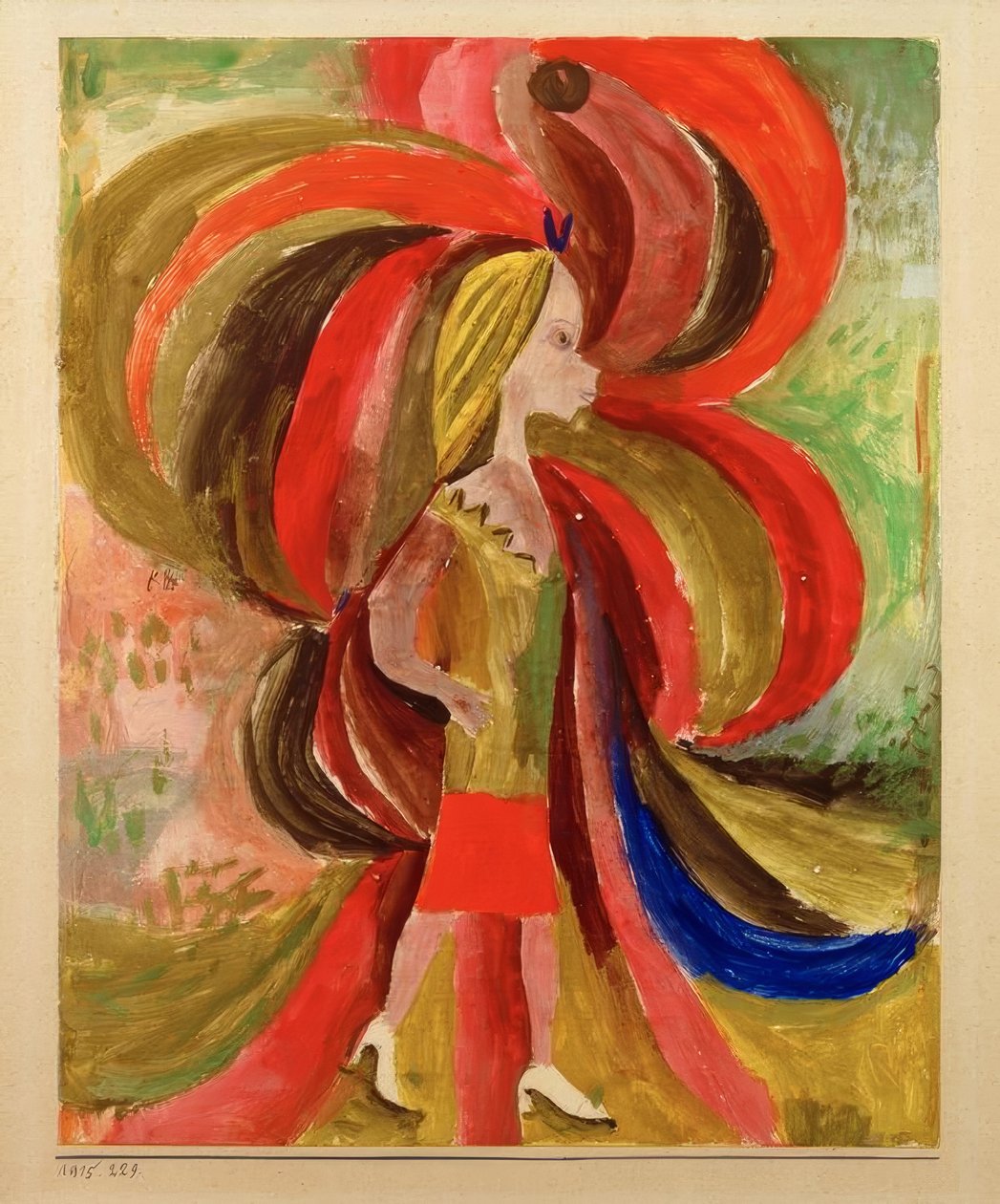 "Was ein Mädchen unwissend mit sich bringt" von Paul Klee