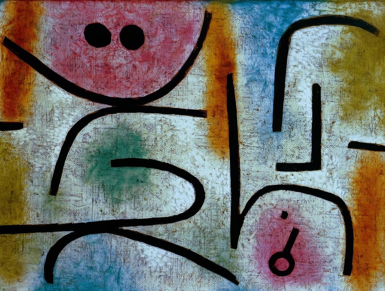 Zerbrochener Schlüssel von Paul Klee