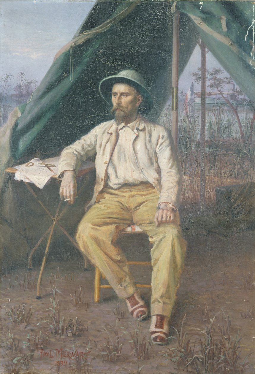 Emile Gentil (1866-1914) 1899 von Paul Merwart