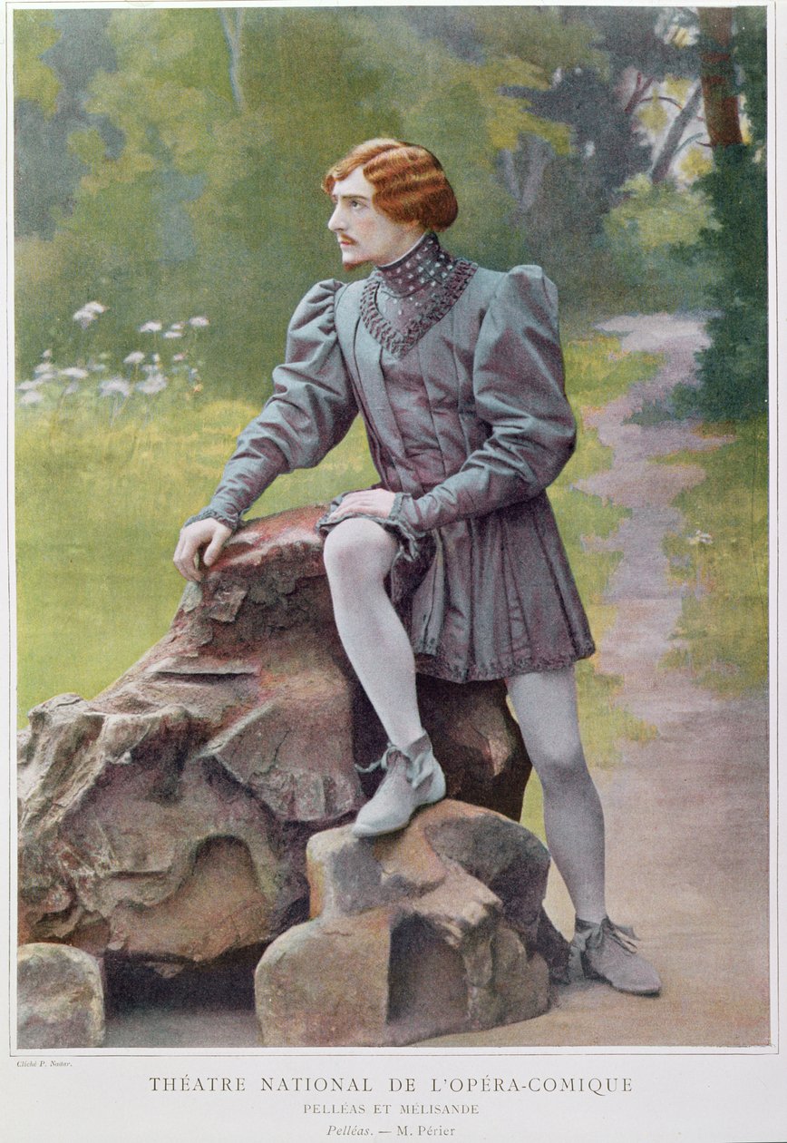 Jean Perier (1869-1954) in der Rolle des Pelleas in 