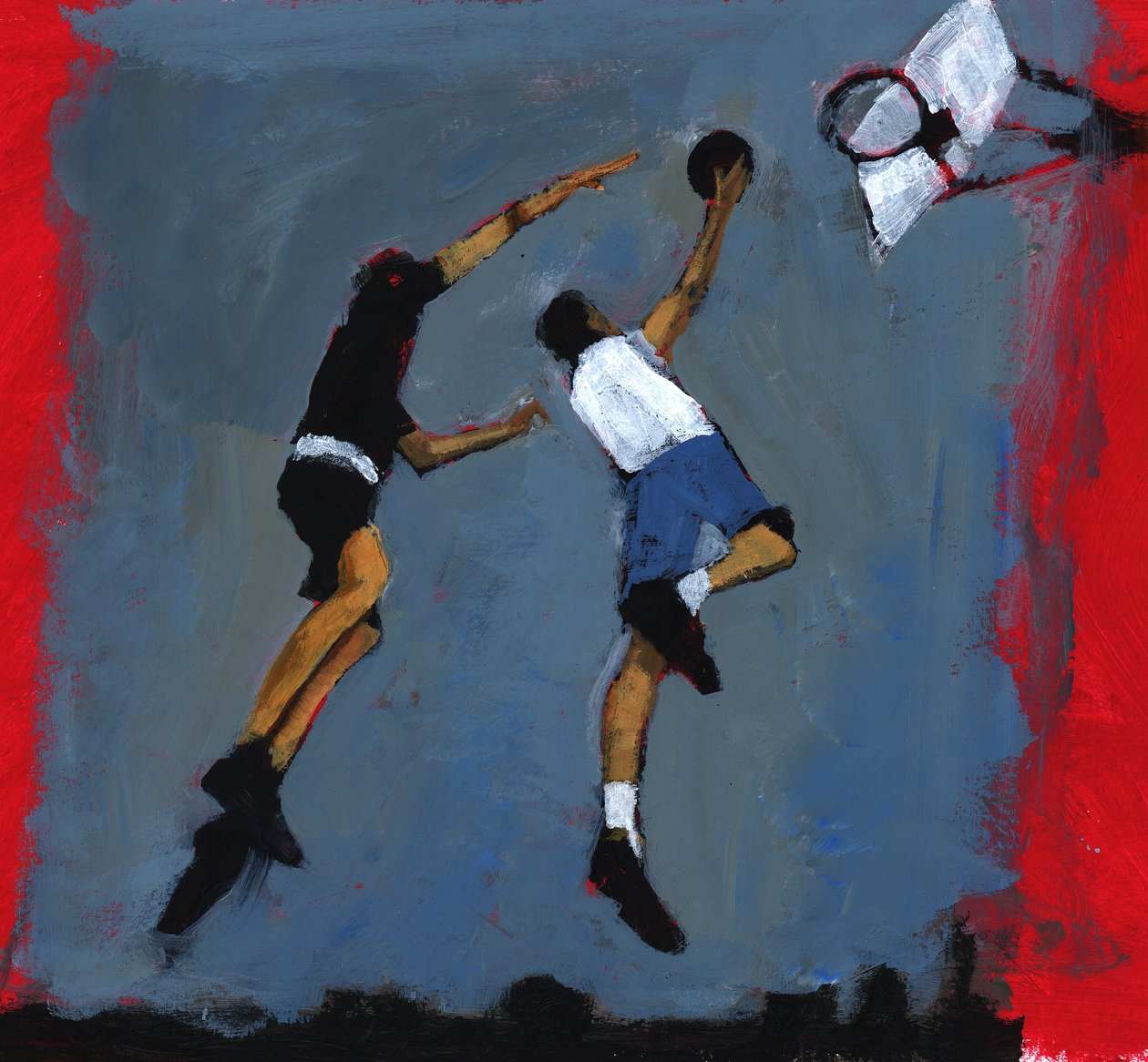 Basketballspieler, 2009 von Paul Powis